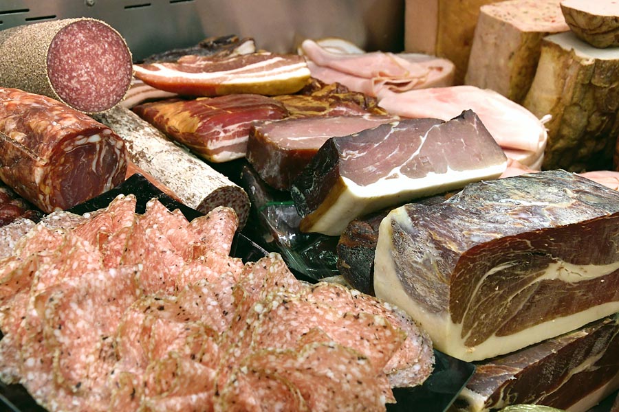 Fleisch, Wurst, Käse & Fisch